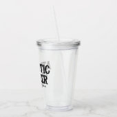 Personalisierter Name Sporttrainer Acryltrinkbecher (Links)