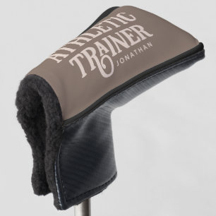 Personalisierter Name Sporttrainer Golf Headcover