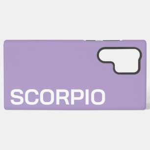 PERSONALISIERTER NAME STERNZEICHEN STYLISCH MODERN SAMSUNG GALAXY HÜLLE