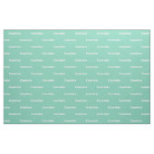 Personalisierter Name Stoff (Fat Quarter (45,7 x 55,9 cm))