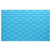 Personalisierter Name Stoff (Fat Quarter (45,7 x 55,9 cm))