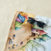 Personalisierter Name Strandtuch (Beispiel)