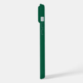 Personalisierter Name Stylisch Modern Elegant Mini iPhone Hülle (Linke Seite)
