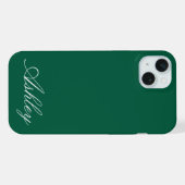 Personalisierter Name Stylisch Modern Elegant Mini iPhone Hülle (Rückseite (Horizontal))