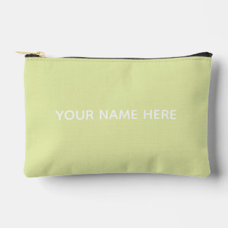 Personalisierter Name Stylisch Modern Elegant Mini Zubehörtasche