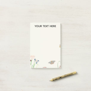 PERSONALISIERTER NAME STYLISCH MODERNE MINIMALISTI POST-IT KLEBEZETTEL