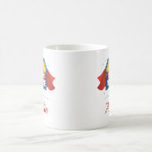 Personalisierter Name Super Krankenschwester Kaffe Kaffeetasse (Mittel)