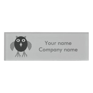 Personalisierter Name-Tag des Eukalyptus Halloween Namenschild