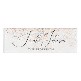 Personalisierter Name Tag Namenschild