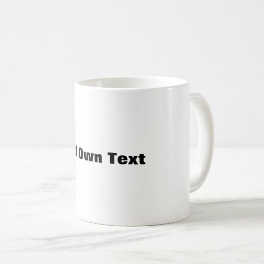 Personalisierter Name Tasse Cup hinzufügen (VorderseiteRechts)