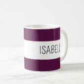 Personalisierter Name Tasse Weihnachtsgeschenk für (VorderseiteRechts)