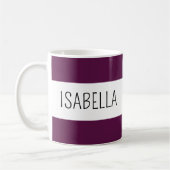 Personalisierter Name Tasse Weihnachtsgeschenk für (Links)