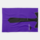 Personalisierter Name Text Funny Kittuch Geschirrtuch (Horizontal)