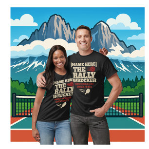 Personalisierter Name The Rally Wrecker T-Shirt