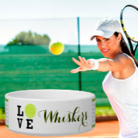 Personalisierter Name Thema Tennis