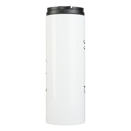 Personalisierter Name Thermosbecher (Rückseite)