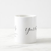 Personalisierter Name, Tierzeichen, Merkmale Tasse (Mittel)