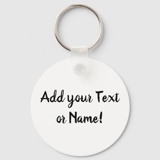 Personalisierter Name Tiger Cat Face Head Süße Tie Schlüsselanhänger (Rückseite)