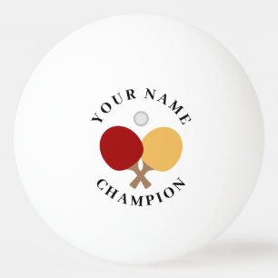 Personalisierter Name Tischtennisball