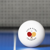 Personalisierter Name Tischtennisball (Netto)