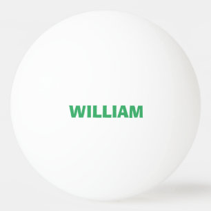 Personalisierter Name Tischtennisball
