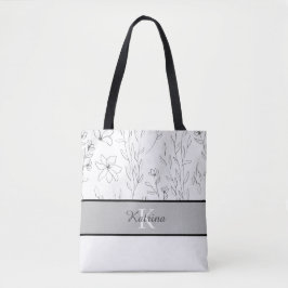 Personalisierter Name Tote Bag Tasche