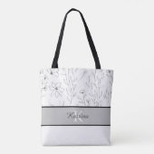Personalisierter Name Tote Bag Tasche (Rückseite)