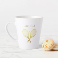 Personalisierter Name Trendy Tennis