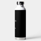 Personalisierter Name Trinkflasche (links)