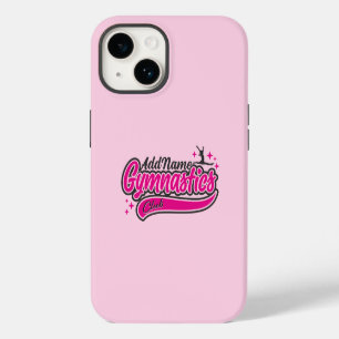 Personalisierter NAME Turnen Split Leap Gymnastik iPhone 14 Hülle
