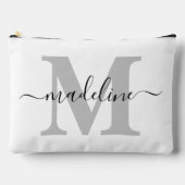 Personalisierter Name und Buchstabe Zubehörtasche (Vorderseite)