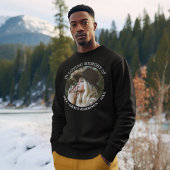 Personalisierter Name und Daten des Fotos Sweatshirt