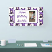 Personalisierter Name und Foto Anime Birthday Banner (Messe)