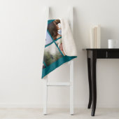 Personalisierter Name und Foto-Collage-Typografie Sherpadecke (Beispiel)