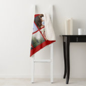 Personalisierter Name und Foto-Collage-Typografie Sherpadecke (Beispiel)