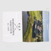 Personalisierter Name und Foto des Classic Golf Cl Golfhandtuch (Horizontal)