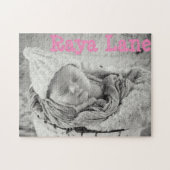 Personalisierter Name und Foto Puzzle (Horizontal)