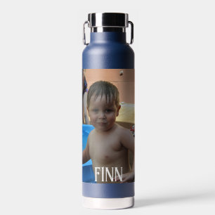 Personalisierter Name und Foto Trinkflasche