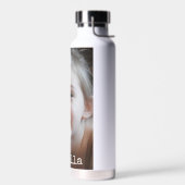 Personalisierter Name und Foto Wasser Flasche (Links)