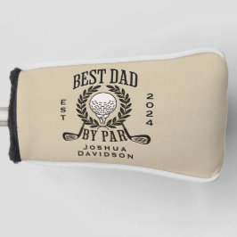 Personalisierter Name und Jahr Bester Vater nach P Golf Headcover