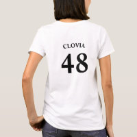 Personalisierter Name und Jersey-Nummer