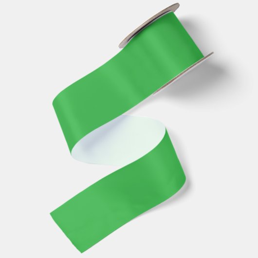 PERSONALISIERTER NAME UND TEXT GRÜN SATINBAND (Rückseite)