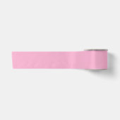 PERSONALISIERTER NAME UND TEXT ROSA SATINBAND (Vorderseite)