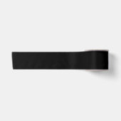 PERSONALISIERTER NAME UND TEXT SCHWARZ SATINBAND (Vorderseite)