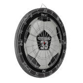 Personalisierter Name und Zahl des Dartscheibe (Vorderseite Links)