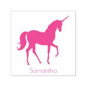 Personalisierter Name Unicorn Permastempel (Design)