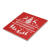 Personalisierter Name | Urlaub Fliese (Seite)