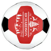 Personalisierter Name | Urlaub Fußball (Gedreht)