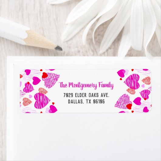 Personalisierter Name Valentine (Insitu)