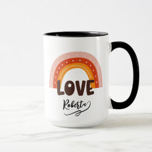 Personalisierter Name Valentinstag  Tasse